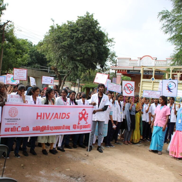 Students in rally