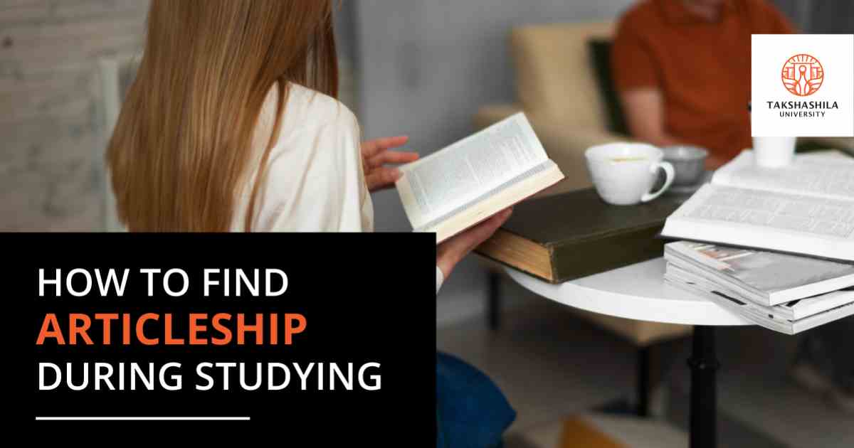 how to find articleship during studying