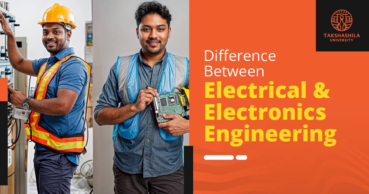 difference between electrical and electronics engineering