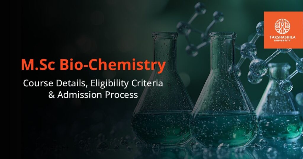 m sc bio chemistry course overview