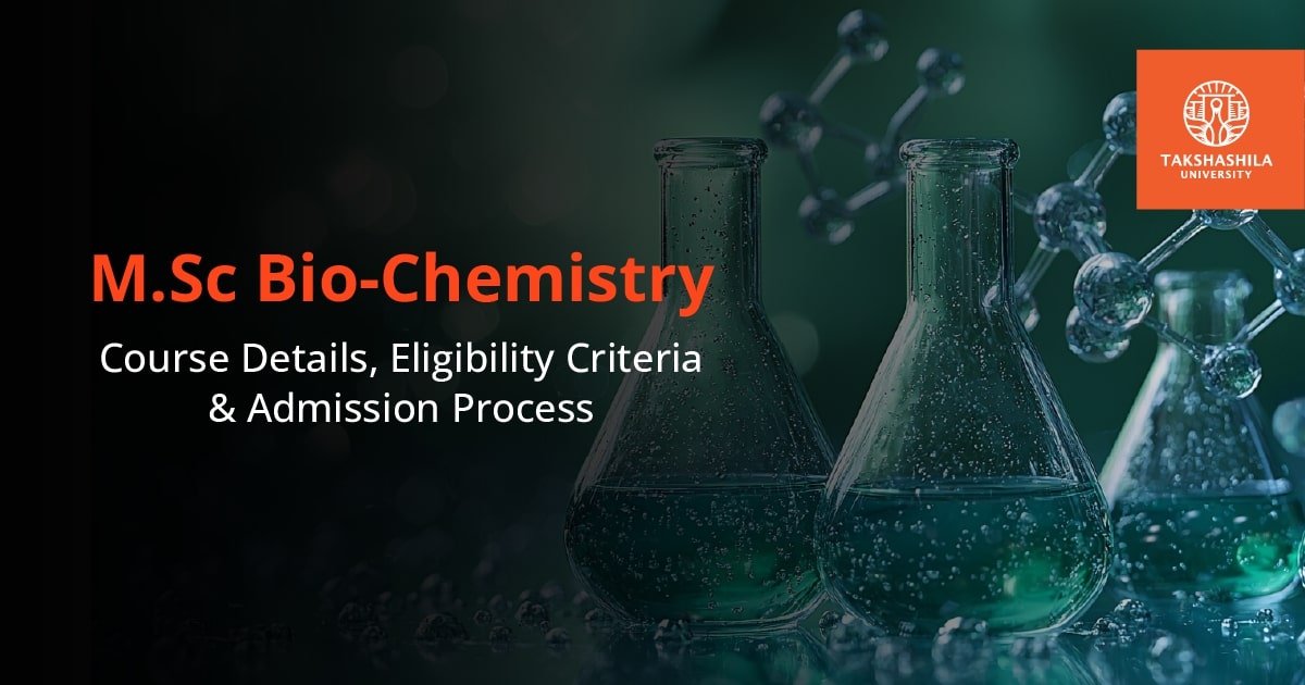 m sc bio chemistry course overview