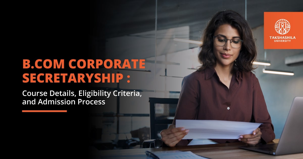 bcom corporate secretaryship course overview