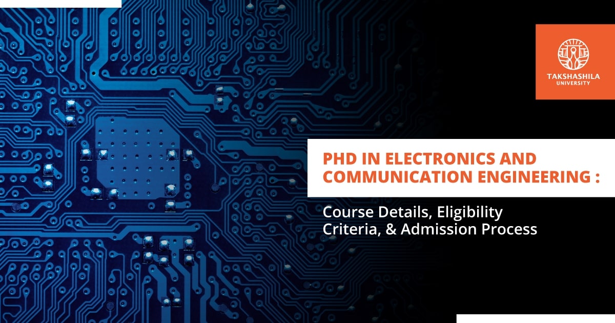 phd in electronics and communication engineering course overview