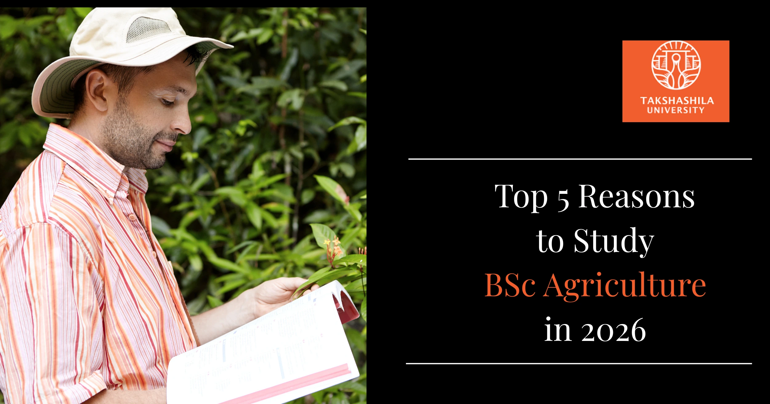 Reasons to Study BSc Agriculture