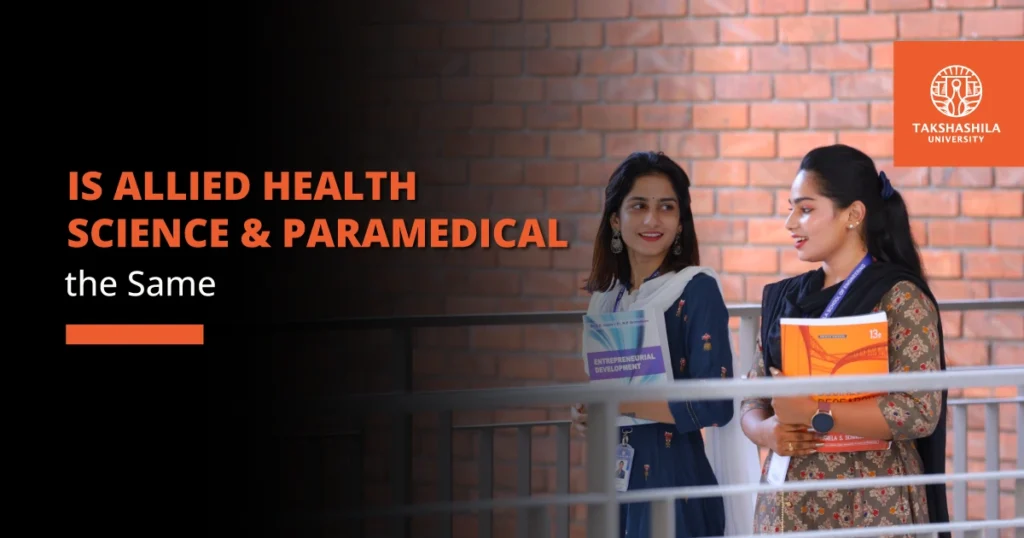 Is Allied Health Science and Paramedical the Same