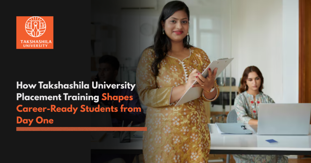 Takshashila University Placement Training banner