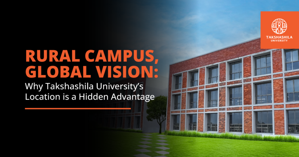 Takshashila University Rural Campus Advantages