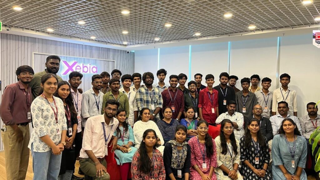 Takshashila University AIML Students Gain Industry Exposure Through Visit to Xebia :blog img