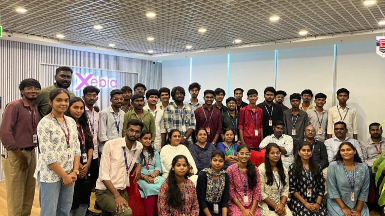 Takshashila University AIML Students Gain Industry Exposure Through Visit to Xebia :blog img