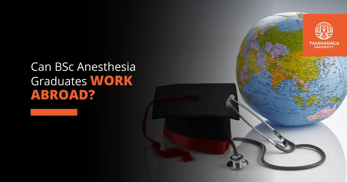 Can BSc Anaesthesia Graduates Work Abroad banner