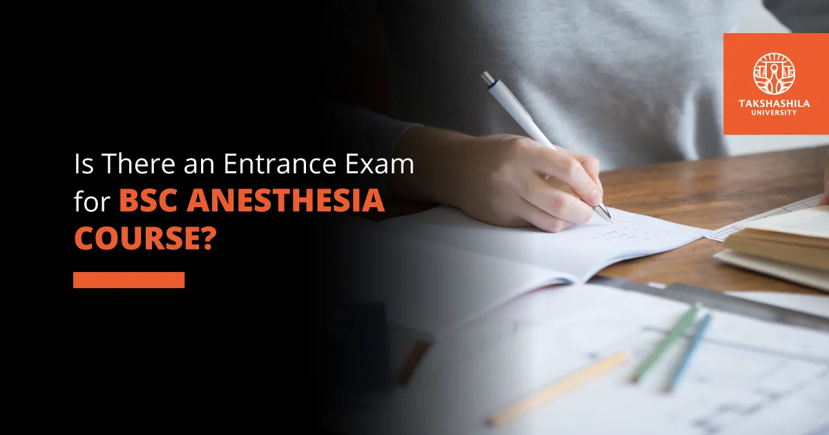 Entrance exam for bsc anesthesia banner