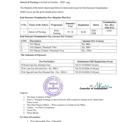 End-sem-Feenotification-nurs-oct26